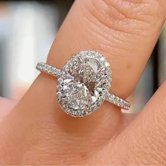 3ct Oval Cut Ring